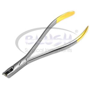 Orthodontic Plier TC Slim Flush Distal Ligature Wire Reusable Manual Steel Tool Designed for Orthodontist Use By <b>Blush</b> Surgical - Product Image 3
