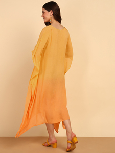 High Quality Designer Rayon <b>Kaftan</b> Tie Dyed <b>Summer</b> Daily Wear Regular Fit Sweetheart neck at Best Price by Supplier - Product Image 5
