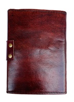 Livre des ombres fait à la main pierre vierge grossiste Vintage en cuir véritable journaux Grimoire Antique sorcière cahier livres de sorts