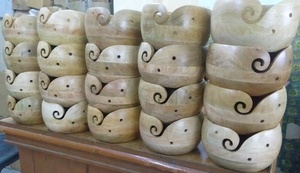 Cuenco de Madera Redondo para Hilos, Etiqueta Privada Personalizada, Varios Tamaños: Pequeño, Mediano, Grande, Proveedor y Fabricante de Regalos Originales - Product Image 2