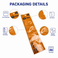 Sachets personnalisés imprimés pour bâtonnets de thé aux fleurs de prunier, sachets imprimés numériquement pour thé aux fruits, poudre de boisson instantanée et emballage de boissons