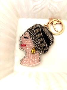 Diademas para bebés y niñas, accesorios surtidos con cuentas, labios, ojos, corazones, herraduras, bordados hechos a mano, abalorios de semillas, dijes para bolsos, moda al por mayor - Product Image 3