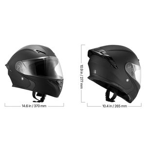 Casque de moto modulaire à visière transparente grande taille pour adulte, confortable pour la moto tout-terrain, la course sur route et le motocross - Product Image 4