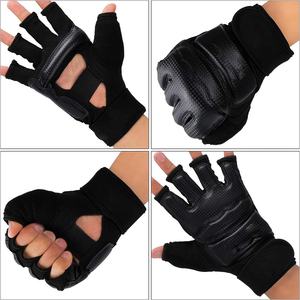 Guantes de Karate de cuero para niños y adultos Mitones de Taekwondo aprobados por competición para entrenamiento de artes marciales y práctica de punzonado - Product Image 5