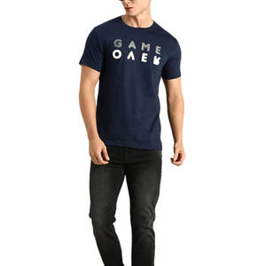 T-shirts pour hommes en coton et polyester, coupe ajustée, manches courtes, en vente en ligne - Product Image 3