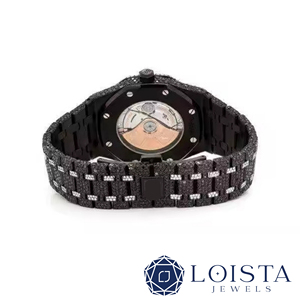 LOISTA Diamond Encrusted Luxury <b>Watch</b> 38mm Octagon <b>Case</b> Stainless Steel Analog Quartz Women's Timepiece - Product Image 2