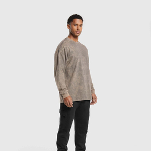 Camiseta Vintage Extra Grande para Hombre, Diseño de Última Moda, 100% Algodón Ecológico, Secado Rápido, Manga Corta, para Verano - Product Image 6