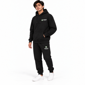Conjunto Deportivo de Dos Piezas de Polialgodón para Invierno, Unisex, Resistente al Viento, Ecológico, de la Marca Premium Mangoes, con Logotipo Personalizado Bordado e Impreso - Product Image 5
