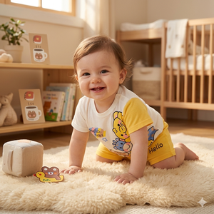 Conjunto de lujo Sunshine Kids Cartoon, perfecto para uso diario - Product Image 2