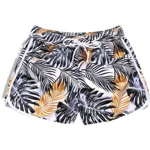 Pantalones cortos cómodos de algodón de secado rápido para hombre, estampado de patrón sólido, ropa de playa y deportes, bolsillos, ropa de playa de compresión de secado rápido, pantalones cortos - Product Image 3