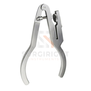 Ivory Rubber Dam Punch <b>Pliers</b> Dental Perforation Instrument Stainless Steel CE Certified Class I Blush Surgical - Product Image 1