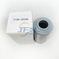 Pièces de moteur Cartouche de filtre hydraulique à compression 31Q6-20340 31Q6-20340-P Filtre à huile hydraulique pour pièces d'excavatrice HYUNDAI
