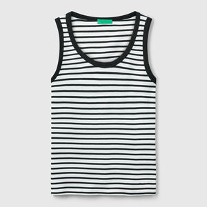 New Collection Summer Casual <b>Knitted</b> Lightweight Jersey <b>Tank</b> <b>Tops</b> <b>Women</b> Breathable Sleeveless Customizable Logo High Quality - Product Image 4