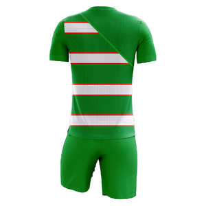 Uniforme de Fútbol Personalizado por Sublimación, Talla Grande, Manga Corta, con Logotipo Bordado, Uniforme de Fútbol para Hombre - Product Image 2