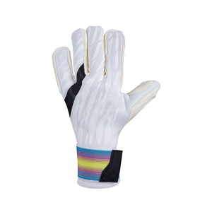 Latex Palm Goalkeeper Gloves Finger Protection Football Goalie Training Match Gloves OEM <b>Custom</b> <b>Logo</b> - Product Image 4