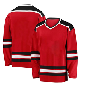 Camiseta de Hockey sobre Hielo para Equipos Profesionales, Personalizada con Sublimación a Todo Color, Nombre, Número y Logotipo, Tela de Alta Resistencia, Uniforme Deportivo - Product Image 5