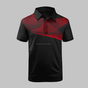 Vente en gros à prix d'usine Polo pour hommes en coton/polyester confortable et décontracté Polos respirants super flexibles anti-transpiration - Product Image 1