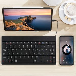 Tastiera USB Mini Portatile Cablata a 80 Tasti, Resistente, con Borsa per il Trasporto - Product Image 6