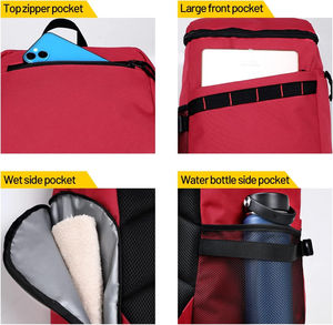 Basketball <b>Backpack</b> Soccer Bag with Shoes Ball Compartment Large Sports Back Pack Equipment Bag for Men <b>Women</b> - Product Image 3