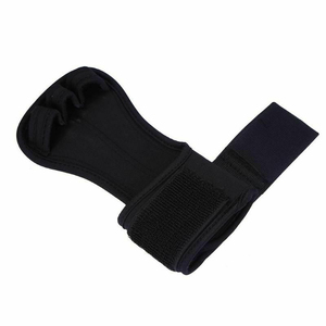 Agarraderas de Mano Ajustables Negras para Ejercicios de Dedos con Correa para Muñeca y Tres Lazos para los Dedos, para Entrenamiento de Fuerza - Product Image 4