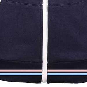 Jack and Jill Sweat-shirt à capuche zippé en chenille pour femme, sweat-shirt en polaire à fermeture éclair intégrale, streetwear décontracté, veste chaude à capuche, vêtement d'extérieur - Product Image 4