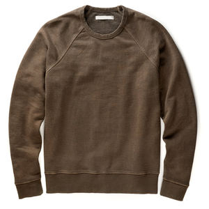 Pulls en molleton tricoté uni pour homme, col rond, décontractés, service OEM personnalisé - Product Image 4