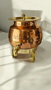 Dispensador de Agua de Cobre de Alta Calidad para el Hogar, Hoteles y Restaurantes, Bebedero de Cobre con Beneficios para la Salud, Diseño Moderno, Bebedero para Fiestas - Product Image 4