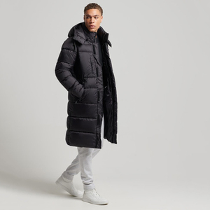 Veste longue matelassée Solid Trader avec intérieur en polaire confortable, isolation maximale, vêtements durables pour toutes les saisons - Product Image 6