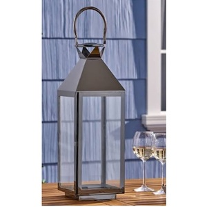 Lanternes en métal élégantes pour la décoration de fête de mariage, style classique, porte-lanterne décoratif pour la maison - Product Image 4