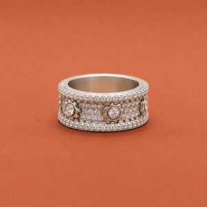 Customize Moissanite Diamond Studded S925 <b>Silver</b> Trendy <b>Mens</b> <b>Ring</b> - Product Image 1