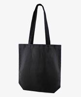 Tas Tote dengan Alas Katun Daur Ulang |   Tas Belanja Ramah Lingkungan Dapat Digunakan Kembali Logo Kustom Grosir Promosi Polos