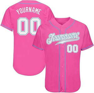 Camiseta de Béisbol Personalizada con Nombre del Equipo, Impresión Sublimada, Unisex, Manga Corta, Corte Regular, Transpirable, Poliéster, para Todas las Temporadas - Product Image 1