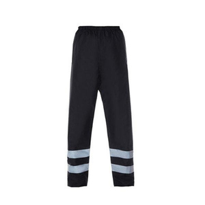 Pantalones de Lluvia Casuales Rectos de Doble Capa, Peso Medio, Transpirables, Impermeables y Resistentes al Viento, Protección para Todo Clima, Talla Grande - Product Image 4