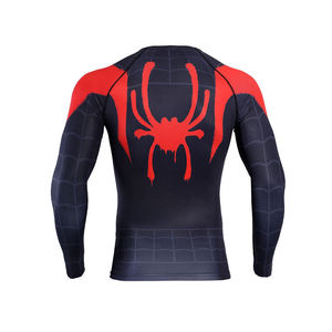 <b>Men</b> Top quality <b>Compression</b> Knitted <b>Mens</b> Gym Clothes Oem Custom Muscle <b>Shirt</b> Sportswear Long Sleeves Tshirt Wear for - Product Image 1