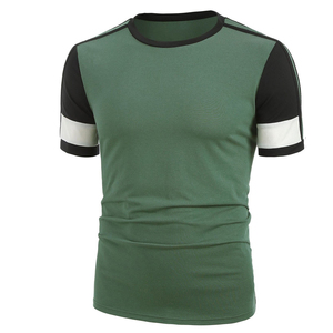 Camiseta Deportiva Personalizada con Estampado Frontal para Gimnasio, Camiseta de Manga Corta para Fisicoculturismo, Ropa Deportiva Elástica para Hombre - Product Image 6