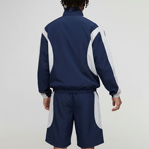 Conjunto Deportivo Reflectante OEM para Hombre, Chaqueta y Pantalones Cortos de Nailon, Dos Piezas, Transpirable y Cómodo, Cortavientos - Product Image 3