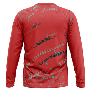 Camiseta de Compresión de Manga Larga para Hombre, Sublimada, Ligera, para Gimnasio, Fitness, Práctica Deportiva, OEM - Product Image 2