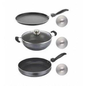 Premium 3 Pc <b>Cookware</b> Gift <b>Set</b> for Home Cooking <b>Cookware</b> <b>Set</b> with Nonstick Coating for Easy Cooking - Product Image 1