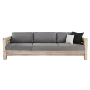 Two single <b>sofas</b> and one <b>sofa</b> that can seat two people made of teak wood with soft and durable foam suitable <b>for</b> the living room - Product Image 5
