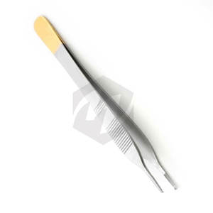 Pinzas Adson Quirúrgicas 7x7 con Dientes y Puntas de Carburo de Tungsteno – Instrumento Médico Dental y de Laboratorio de Agarre Seguro - Product Image 4