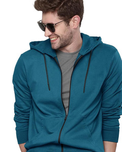 Sweat à capuche zippé pour homme de qualité supérieure, 100% coton, hiver, impression personnalisée OEM/ODM, MOQ, livraison rapide, service mondial - Product Image 5