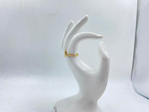 Anillos de racimo de Latón chapado en oro hechos a mano joyería para fiesta de boda - Product Image 3