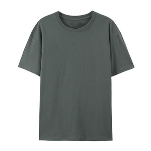 Camiseta de algodón peinado de manga corta, 180 gramos, personalizada OEM, de algodón puro. - Product Image 5