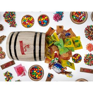 Mini Contenitore Rustico in Legno, 1 Pezzo, Ermetico, da Bancone, per Spezie, Zucchero e Snack, per Cucina e Casa - Product Image 5