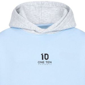 เสื้อฮู้ดดี้สองสี คอตตอนฟลีซเนื้อนุ่ม สวมใส่สบาย สไตล์ลำลองแนวสตรีท รับผลิตแบบ OEM ODM ขายส่งจากโรงงาน - Product Image 3