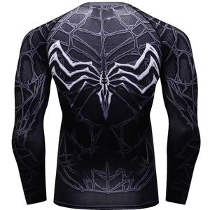 Rashguard à manches longues personnalisé de qualité supérieure pour adultes, conçu pour les athlètes de BJJ, MMA et Jiu Jitsu - Product Image 3