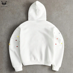 Sudaderas con capucha de lana premium para hombre, las más vendidas en diferentes colores, sudaderas gruesas con capucha para invierno, suministro al por mayor OEM/ODM - Product Image 3