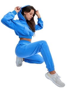 Huzaifa ชุดกีฬาของผู้หญิงชุดวอร์มแห้งเร็วระบายอากาศได้ดีสำหรับฤดูใบไม้ผลิออกแบบโลโก้ได้ตามต้องการ - Product Image 3