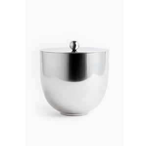 Premium Stainless Steel Ice <b>Bucket</b> with Lid and Tongs Double Wall Insulated Barware Durable Sleek Design for Home Parties - Product Image 6