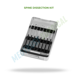 Kit de Disección Espinal, Tamaño Estándar, Juego de Instrumentos Quirúrgicos para Neurocirugía Espinal, Bandeja Organizadora de Esterilización - Product Image 2